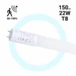 Tubo LED T8 con sensor de movimiento microondas 30-100%