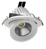 Foco Empotrable Orientable LED - 40W - Driver Philips Certa Drive - 24&ordm; - CCT - CRI+92