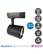 Foco LED Potencia Seleccionable 40W-38W-36W-34W CCT Carril Trifasico CRI+92 UGR13 170Lm/W - Imagen 3