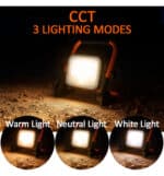 Foco Proyector LED Solar Port&aacute;til 50W | 3CCT Chip Lumileds | IP65 - Imagen 3