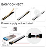 Luminaria lineal LED - EASY CONNECT - 2 Metros - 20W 12V - Imagen 7