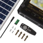 Proyector 200W con Panel Solar Control Remoto IP65 [1916-FLSOL-200W-CW]