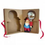 Gnomo Cer&aacute;mica Acabado Color Azul/Rojo con Bombilla LED G125 "Amore" [AM-NN202] - Imagen 3