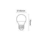 Bombilla LED Asalite E27 4W 350Lm 4000K IP20 [ASAL-0057 - Imagen 8