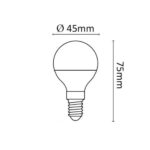 Bombilla LED Asalite E14 6W 510Lm 3000K IP20 [ASAL-0213]