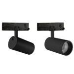 Foco de Carril LED Monof&aacute;sico Potencia_Temperatura de Color Regulables 20_25_30W 6000_4000_3000K Negro [ATL080030-M-B] - Imagen 4