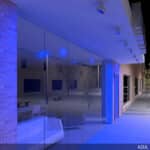 Foco Proyector LED 10W 850Lm IP65 Brico Azul 40.000H [BQFS11510B] - Imagen 6