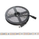 Tira de 300 LEDs 60W 2.100Lm SMD5050 12VDC IP20 Rosa x5M 40.000H  [CA-5050-300-IP25-PI] - Imagen 3