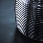 L&aacute;mpara Colgante "New Wave Stripe Clear" E27 Sin Bombilla - Imagen 4