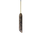 Lámpara Colgante "Marble Art Brown" GU10 Sin Bombilla