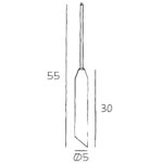 L&aacute;mpara Colgante "Marble Art Sand" GU10 Sin Bombilla - Imagen 5