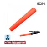 cono señalización naranja linterna