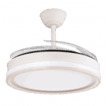 Ventilador de Techo LED 59W 5900LM CCT DC Ultra Silencioso con Mando a Distancia Función Verano-Invierno - Imagen 3