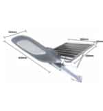 Farola LED Solar SUNLIGHT PRO200 |SMD5050 160Lm/W |Control Remoto | 70&ordm;x140&ordm; |IP65 - Imagen 3