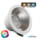 Foco Downlight LED Circular 30W GXtronic | 3CCT | CRI+92 | IP65 | - Imagen 3
