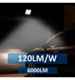 Foco Proyector LED 50W - Chip Lumileds 140Lm/W - Sensor Movimiento PIR - Imagen 3