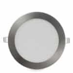 Placa LED 12W 860Lm 6000&ordm;K Circular Niquel Satinado 50.000H [GL-CL-R12N-CW] - Imagen 4