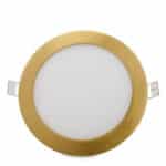 Placa LED 12W 805Lm  2700&ordm;K Circular Dorado 50.000H [GL-CL-R12N-G-WW] - Imagen 5