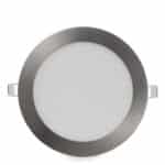 Placa LED 18W 1.300Lm 6000&ordm;K Circular Niquel Satinado 50.000H [GL-CL-R18N-CW] - Imagen 4