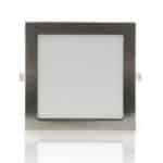 Placa LED 18W 1.300Lm 6000ºK Cuadrada Niquel Satinado 50.000H [GL-CL-S18N-CW]