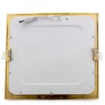 Placa LED 18W 1217Lm  2700&ordm;K Cuadrada Dorado 50.000H [GL-CL-S18N-G-WW - Imagen 5