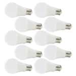 Pack 10 L&aacute;mparas LEDs Esf&eacute;rica Aluminio/PC E27 9W 810Lm 40.000H - Imagen 4