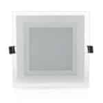 Foco Downlight LED 12W 1200Lm 6000ºK Cuadrado Cristal 40.000H [GR-MB02-12W-CW]