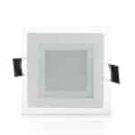 Foco Downlight LED 6W 600Lm 6000ºK Cuadrado Cristal 40.000H [GR-MB02-6W-CW]