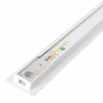 Carril Monof&aacute;sico Empotrable para Focos LED 2M Blanco [HO-218000CARRIL-2M-EM] - Imagen 3