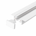 Carril Monof&aacute;sico Empotrable para Focos LED 2M Blanco [HO-218000CARRIL-2M-EM] - Imagen 4