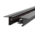 Carril Monof&aacute;sico Empotrable para Focos LED 2M Negro [HO-218000CARRIL-N-2M-EM] - Imagen 5