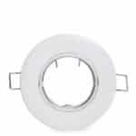 Aro Foco Downlight  Basculante Circular Aluminio Blanco 93Mm Estuche Personalizado - Imagen 3