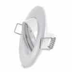 Aro Foco Downlight  Basculante Circular Aluminio Blanco 93Mm Estuche Personalizado - Imagen 5