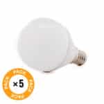 Pack 5 Bombillas LED E14 7W 520Lm 6000&ordm;K 40.000H [HO-C37-E14-7W-RC-CW-PK5-AP] - Imagen 3
