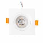 Foco Downlight LED 7W 630Lm 6000&ordm;K Rectangular Basculante 40.000H [HO-DLPL-CUAD-7W-CW] - Imagen 5