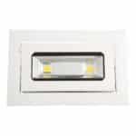 Foco Downlight LED 20W 1.800Lm 6000&ordm;K Rectangular Basculante 40.000H [HO-DRECTBAS-20W-CW] - Imagen 4