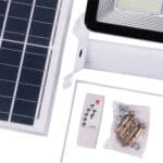 Farola LED Solar - Panel: 6V 150W Batería: 3,2V 15000MaH [HO-FAR-SOL-150W-CW] - Imagen 7