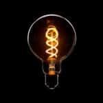 Bombilla LED E27 4W 380Lm 2000&ordm;K Filamento G95 40.000H [WR-G95-4W-R-SG - Imagen 3