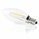 Bombilla LED E14 4W 273Lm 2000&ordm;K Filamento 40.000H [HO-J14DHA42-WW] - Imagen 3