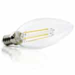 Bombilla LED E14 4W 273Lm 2000&ordm;K Filamento 40.000H [HO-J14DHA42-WW] - Imagen 4