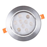 Foco Downlight LED 9W 900Lm 6000&ordm;K Circular 40.000H [HO-LEDDOWN-9W-CW] - Imagen 5