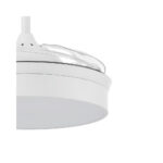 Ventilador de Techo 36W 1800Lm Iluminaci&oacute;n LED CCT Variable Control Remoto 50.000H - Blanco [HO-LEDFAN-30-W] - Imagen 5