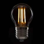 Bombilla LED E27 4W 288Lm 2000ºK Filamento G45 40.000H [HO-LF-G45-E27-4W-WW]