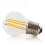 Bombilla LED E27 4W 288Lm 2000ºK Filamento G45 40.000H [HO-LF-G45-E27-4W-WW]