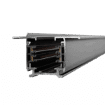 Carril Trif&aacute;sico Empotrable para Focos LED Negro 1M [HO-LM3220-EM] - Imagen 4