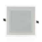 Foco Downlight LED 18W 1800Lm 6000ºK Cuadrado Cristal 40.000H [HO-MB02-18W-CW]