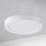 Plafón de Superficie LED 100Lm/W 12W 1200Lm 6000ºK IP20 [HO-PLC-12W-1200LM-CW]