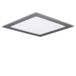 Placa LED 25W 2.180Lm 6000ºK Cuadrada Plata 40.000H [HO-RDP-25W-MP-CW]