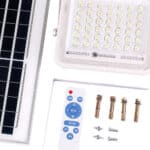 Proyector LED Solar 40W 6500K Panel: 6V/8W Bater&iacute;a: 3,2V/5000MaH Control Remoto [HO-SOLARFL-40W-02] - Imagen 7