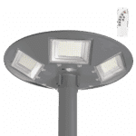 Luminaria Solar LED 150W 15000Lm 6000&ordm;K IP67 Panel: 6V 18W Bater&iacute;a: 3,2V 15000MaH Gris